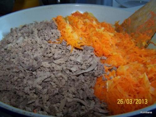 Печеночная запеканка с макаронами. Запеканка из печени и вермишели