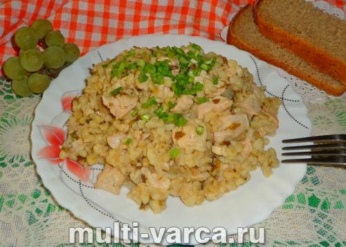 Булгур с индейкой и овощами в мультиварке. Булгур с индейкой в мультиварке