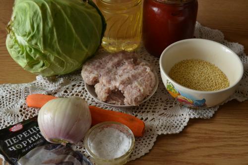 Как приготовить голубцы с мясом и пшеном. Голубцы с пшеном