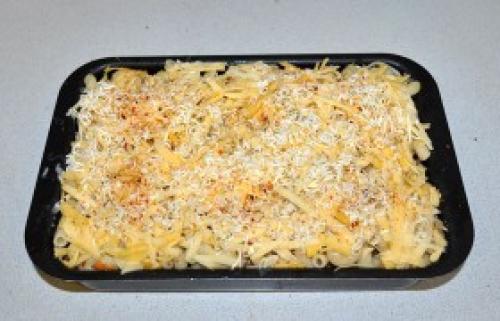 Макароны в духовке с печенью. Запеканка из макарон с куриной печенью 06 Макароны в духовке с печенью. Запеканка из макарон с куриной печенью 06