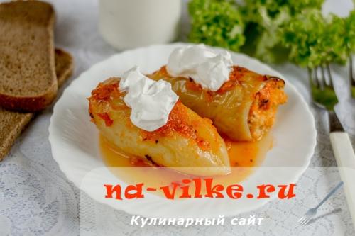 Голубцы с мясом и пшеном по-татарски 13 Голубцы с мясом и пшеном по-татарски 13