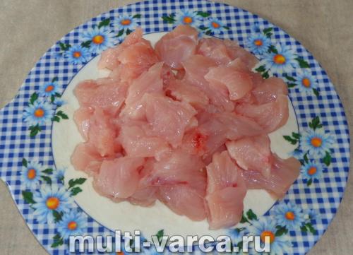 Индейка с булгуром и овощами. Индейка с булгуром и тыквой 09