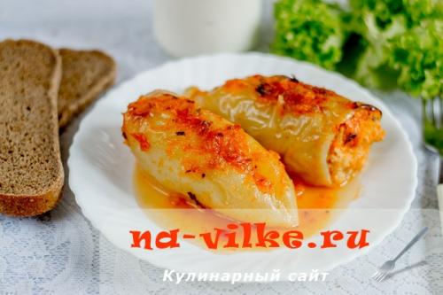 Голубцы с мясом и пшеном по-татарски 12 Голубцы с мясом и пшеном по-татарски 12