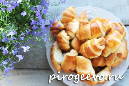 Круассаны в духовке. Круассаны в домашних условиях
