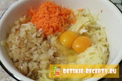 Картофельная бабка с фаршем в духовке. Картофельная бабка с фаршем