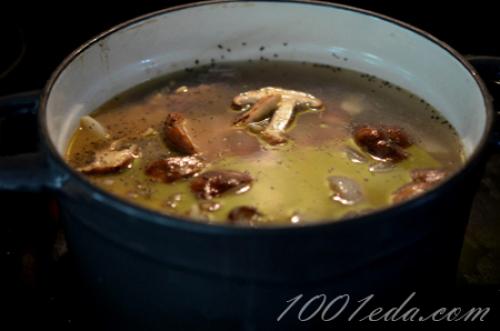 Перловка в духовке с ребрышками. Говяжьи ребрышки с перловой крупой и грибами: пошагово с фото 05 Перловка в духовке с ребрышками. Говяжьи ребрышки с перловой крупой и грибами: пошагово с фото 05