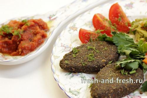 Сыроедческие котлеты