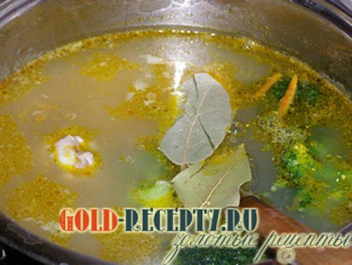 Суп с перловкой детский. Рассольник с курицей и перловкой 10 Суп с перловкой детский. Рассольник с курицей и перловкой 10