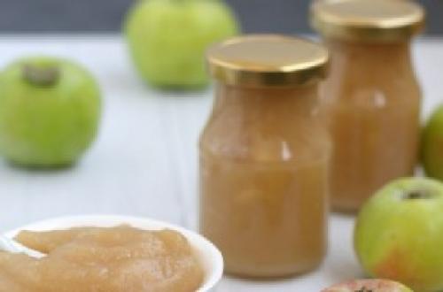 Яблочное пюре для детского питания в домашних условиях. Яблочное пюре для детей