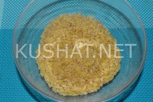 Булгур с грибами и перцем. Булгур с грибами – рецепт