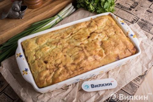 Картофельная запеканка с мясом в духовке