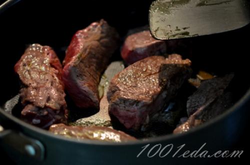 Перловка в духовке с ребрышками. Говяжьи ребрышки с перловой крупой и грибами: пошагово с фото 03 Перловка в духовке с ребрышками. Говяжьи ребрышки с перловой крупой и грибами: пошагово с фото 03