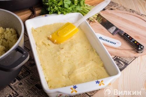 Картофельная запеканка с мясом в духовке