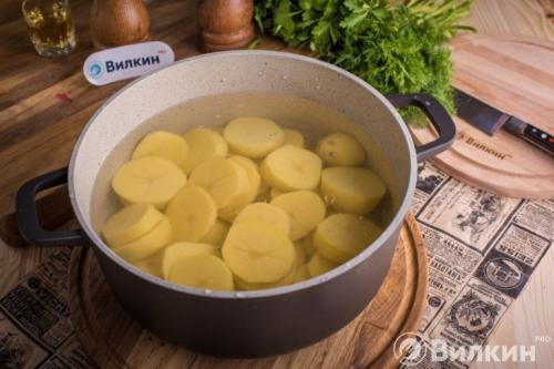 Картофельная запеканка с мясом в духовке