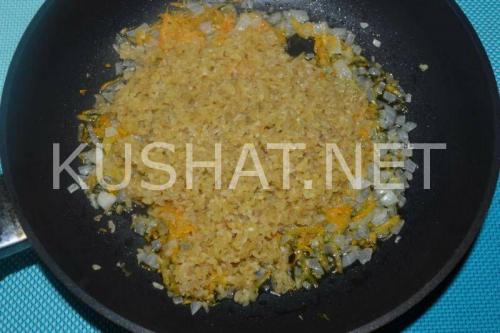 Булгур с грибами и перцем. Булгур с грибами – рецепт