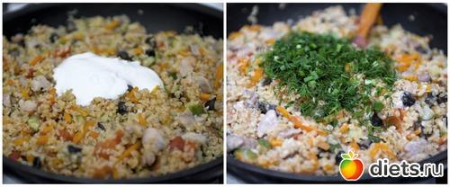 Булгур с грибами и курицей. Булгур с грибами, овощами и курицей. Вкусная коллекция 07 Булгур с грибами и курицей. Булгур с грибами, овощами и курицей. Вкусная коллекция 07