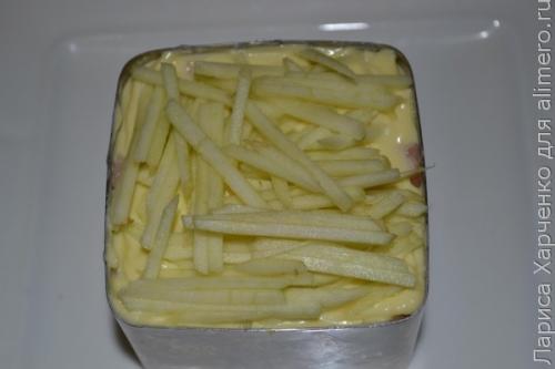 Салат слоеный с сердцем свиным. Рецепт слоеного салата с грибами 17 Салат слоеный с сердцем свиным. Рецепт слоеного салата с грибами 17