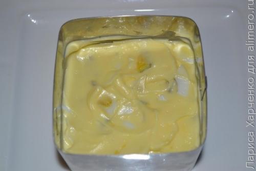 Салат слоеный с сердцем свиным. Рецепт слоеного салата с грибами 13 Салат слоеный с сердцем свиным. Рецепт слоеного салата с грибами 13