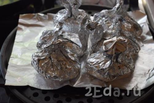 Запеченная картошка в духовке на пергаменте. Испанские пейзажи. Картофель, запеченный в пергаменте 34