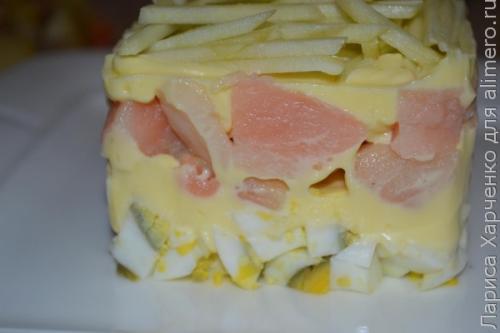 Салат слоеный с сердцем свиным. Рецепт слоеного салата с грибами 18 Салат слоеный с сердцем свиным. Рецепт слоеного салата с грибами 18