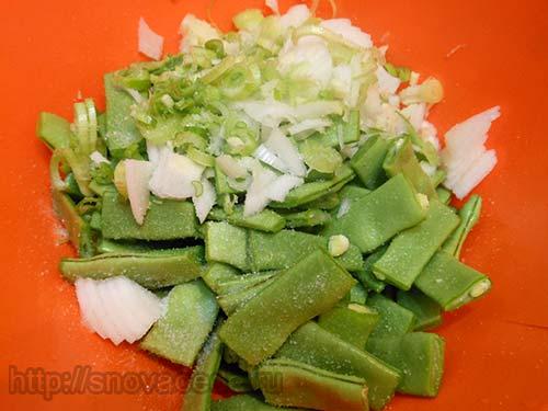 Стручковая фасоль в духовке