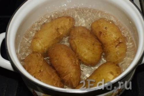 Запеченная картошка в духовке на пергаменте. Испанские пейзажи. Картофель, запеченный в пергаменте 30