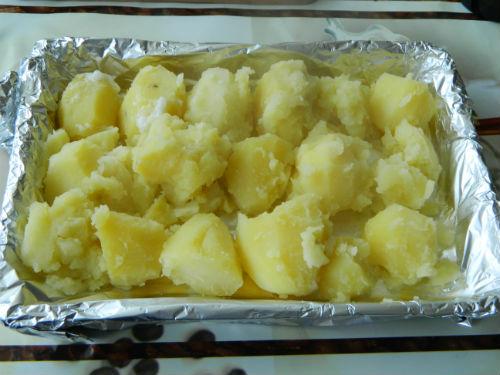 Запеченная картошка с сыром в духовке. Запеченная картошка в духовке с сыром фото рецепт пошагово