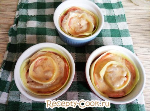 Рататуй с картошкой и курицей. Рататуй с курицей