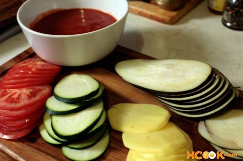 Рататуй с картофелем и сыром. Рататуй с картошкой в духовке - рецепт с фото приготовления в домашних условиях 02 Рататуй с картофелем и сыром. Рататуй с картошкой в духовке - рецепт с фото приготовления в домашних условиях 02