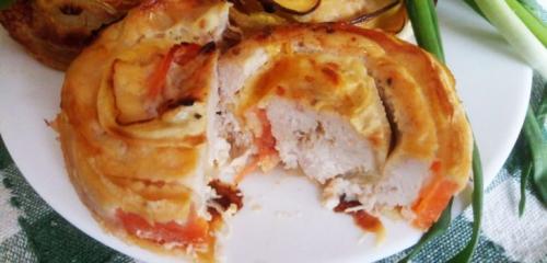 Рататуй с картошкой и курицей. Рататуй с курицей