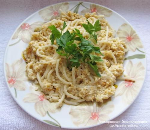 Макароны по-флотски с индюшиным фаршем. Спагетти по-флотски с индюшиным фаршем и сыром