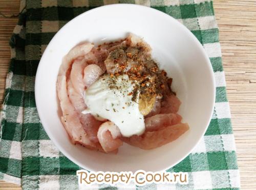 Рататуй с картошкой и курицей. Рататуй с курицей