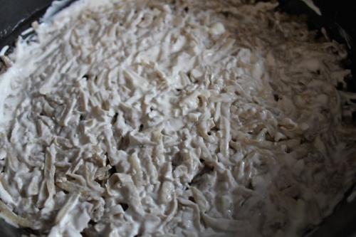 Картошка жареная с сыром и яйцом. Жареная картошка с яйцом 29