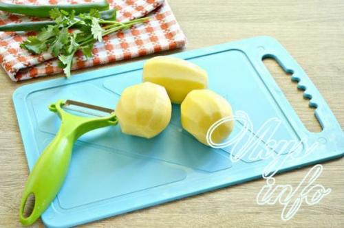 Картошка жареная с сыром и яйцом. Жареная картошка с яйцом 42