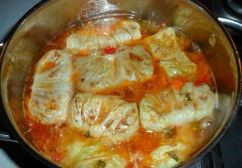 Ленивые голубцы с перцем болгарским. Ленивые голубцы в перцах. 02 Ленивые голубцы с перцем болгарским. Ленивые голубцы в перцах. 02