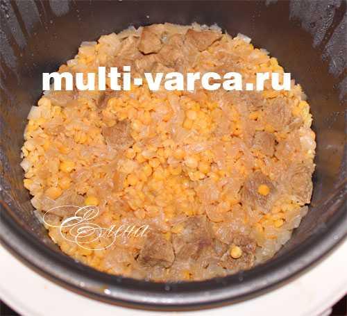 Гороховая каша с говядиной. Тушеный колотый горох с мясом 25 Гороховая каша с говядиной. Тушеный колотый горох с мясом 25