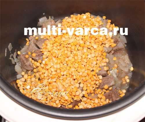 Гороховая каша с говядиной. Тушеный колотый горох с мясом 23 Гороховая каша с говядиной. Тушеный колотый горох с мясом 23