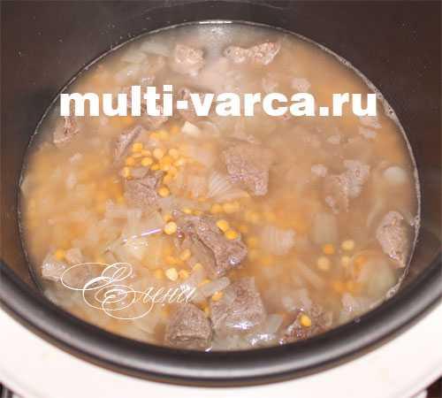 Гороховая каша с говядиной. Тушеный колотый горох с мясом 24 Гороховая каша с говядиной. Тушеный колотый горох с мясом 24