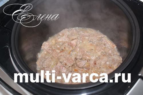 Гороховая каша с говядиной. Тушеный колотый горох с мясом 05 Гороховая каша с говядиной. Тушеный колотый горох с мясом 05