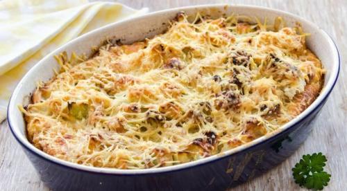 Запеканка из кабачков и цветной капусты в духовке. Кабачки и цветная капуста в духовке – два рецепта вкуснейших запеканок