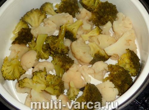 Запеканка из брокколи и цветной капусты в мультиварке. Брокколи и цветная капуста в мультиварке 03 Запеканка из брокколи и цветной капусты в мультиварке. Брокколи и цветная капуста в мультиварке 03
