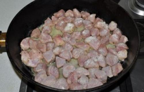 Рагу со свининой и овощами в казане. Овощное рагу со свининой в казане 14 Рагу со свининой и овощами в казане. Овощное рагу со свининой в казане 14