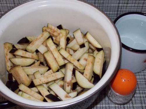 Баклажаны с грибами в сметанном соусе. Баклажаны с грибами в сметане