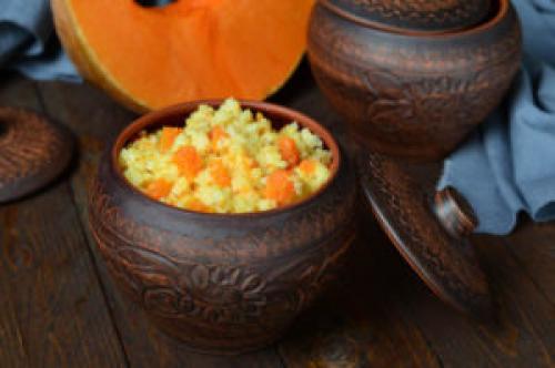 Каша пшенная, как из печки. Пшённая каша в русской печи 05 Каша пшенная, как из печки. Пшённая каша в русской печи 05