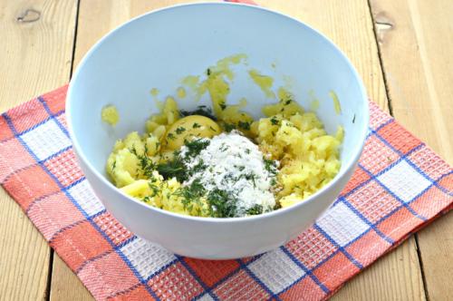 Оладьи из картофельного пюре без яиц. Классические оладьи из картофельного пюре с зеленью