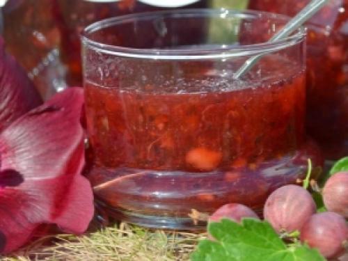 Варенье из черники с крыжовником. Варенье из черники и крыжовника 02