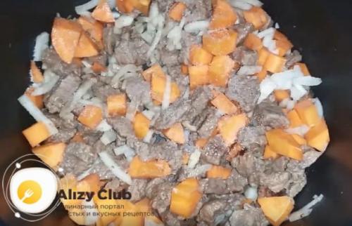 Гуляш с овощами в мультиварке. Рецепт гуляша из говядины с овощами в мультиварке