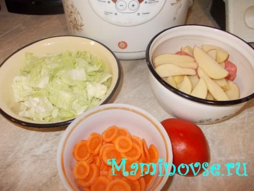 Тушеные овощи для ребенка в мультиварке. Рецепт приготовления овощного рагу в мультиварке