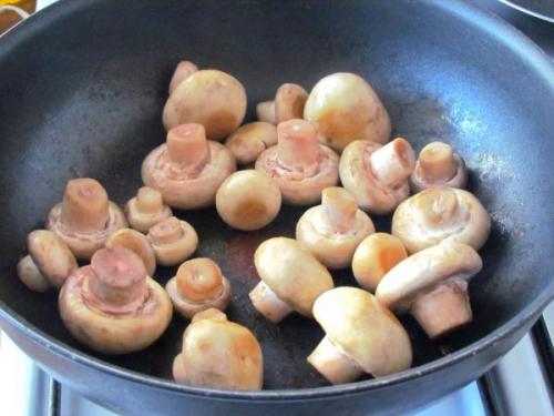 Шампиньоны с перцем болгарским. #1 Алена