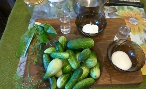 Огурцы на зиму без стерилизации на 3 литровую банку. Как закрыть огурцы с водкой? Рецепт на пол литровую банку